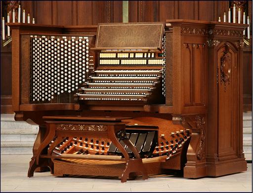 USNA Chapel Organ Console